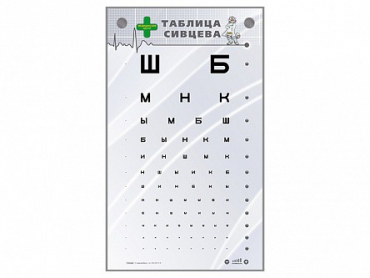 Интерактивный стенд "Таблица Сивцева" - «globural.ru» - Тобольск