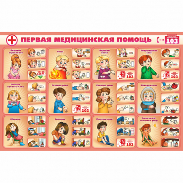 Стенд "Первая помощь" - «globural.ru» - Тобольск