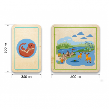 Набор стеновых панелей «Северные мотивы - Природные богатства» - «globural.ru» - Тобольск